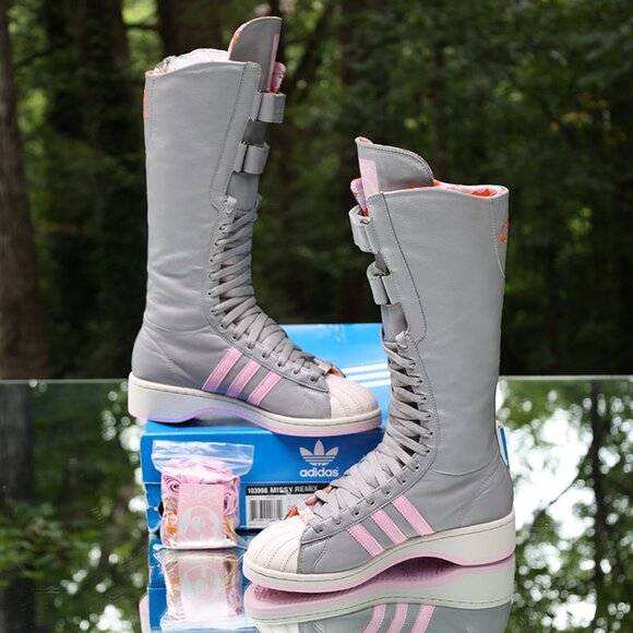 Adidas Missy Elliot Remix Knee High Boots 2004 - Picture 7 of 16